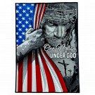 Jesus USA Flag Patch for Custom Biker Vest Jesus USA Flag Patch for Custom Biker Vest