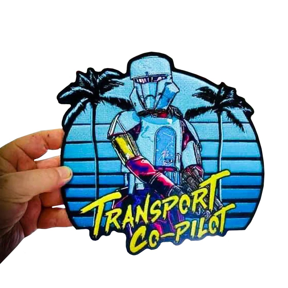 Patch Mandalorian Boba Fett Co-Pilot