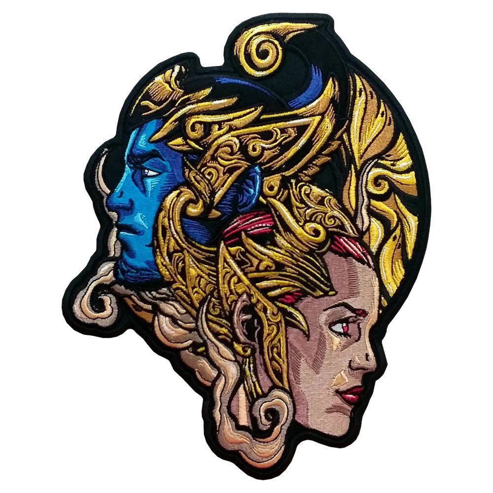 Rama & Shinta Patch for Custom Vest
