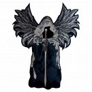 Angel Sword Large Back Patch for Custom Biker Vest