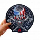 US Viking Large Back Patch for Custom Biker Vest