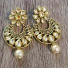 Round Rhinestone Earrings