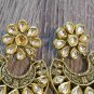 Round Rhinestone Earrings