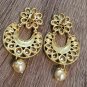 Round Rhinestone Earrings