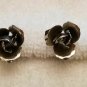 Vintage Silver Tone Screw Back Earrings
