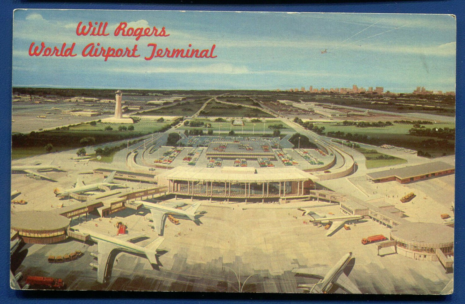 Will Rogers World Airport Terminal Oklahoma City Ok Postcard   6277815135201 565152b 