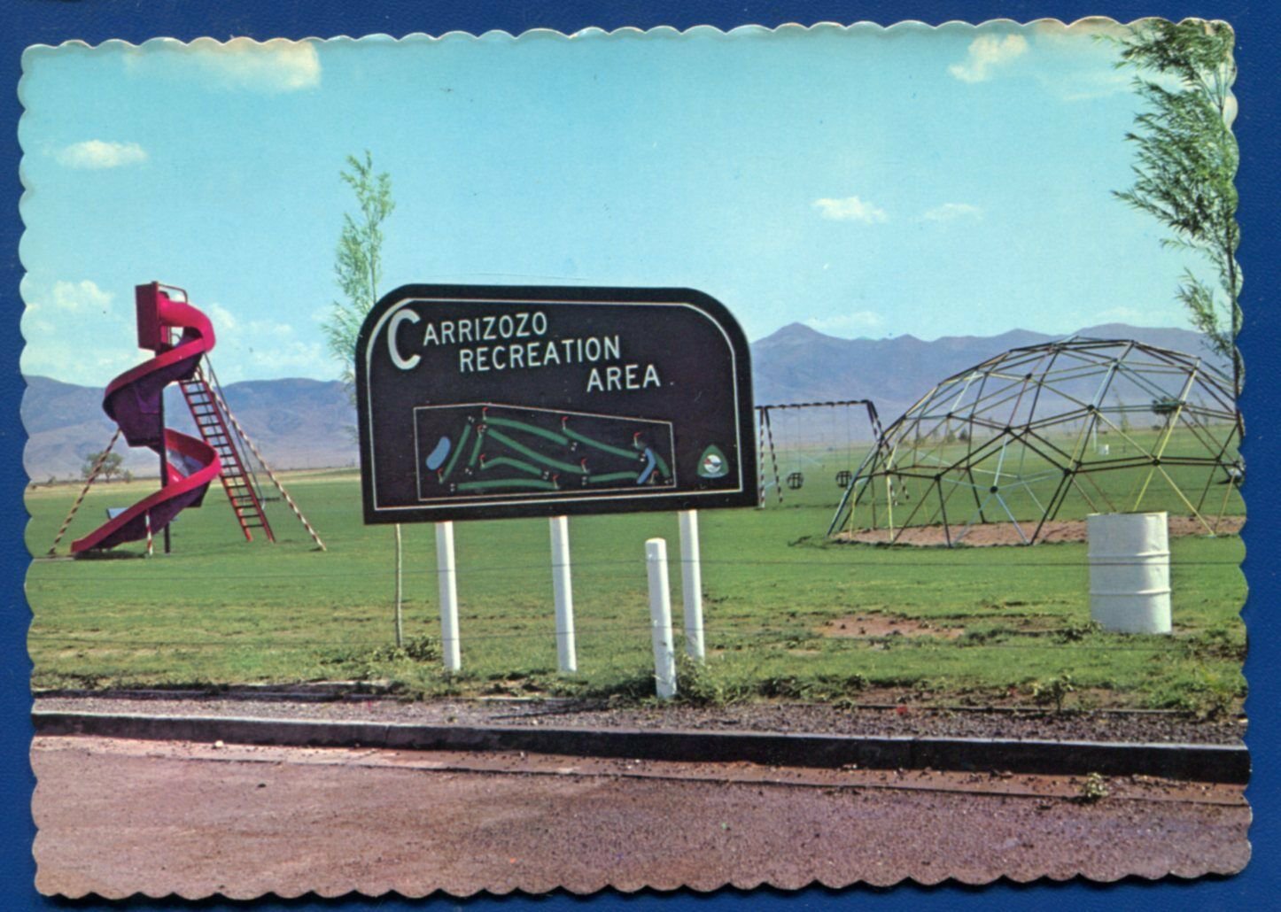 Carrizozo Recreation Area New Mexico nm chrome postcard