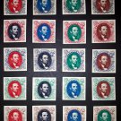USA. 1869. N30. ATLANTA TRIAL COLOR PLATE PROOFS. OLD PAPER. (REPRODUCTION. COPY. REPLICA.) 20 PCs.