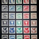 USA.1869.N21-N26.ATLANTA TRIAL COLOR PLATE PROOFS.OLD PAPER.(REPRODUCTION.COPY.REPLICA.) 30 PCs.