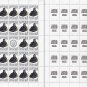 STAND WITH UKRAINE. 2022. DENYS "KIT" PROKHOROV. SHEET - 25 PCs.