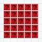 KOBZON AND 33 RASHISTS. 2022. "putin". SHEET - 25 PCs.