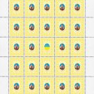 ORTHODOX PRIESTS. 2022. METROPOLITAN GEORGIY. SHEET - 25 PCs.