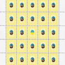 ORTHODOX PRIESTS. 2022. METROPOLITAN DIONYSIUS BALABAN. SHEET - 25 PCs.