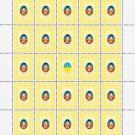 ORTHODOX PRIESTS. 2022. METROPOLITAN SILʹVESTR KOSIV. SHEET - 25 PCs.