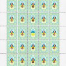 "THE HEAVENLY HUNDRED". 2022. SERHIY SHAPOVAL. SHEET - 25 PCs.