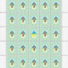 "THE HEAVENLY HUNDRED". 2022. VOLODYMYR RYBAK. SHEET - 25 PCs.