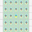 "THE HEAVENLY HUNDRED". 2022. SERHIY BONDARCHUK. SHEET - 25 PCs.