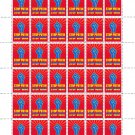 "POSTER STAMPS". 2022 - 2024. "STOP WAR". SHEET - 36 PCs.