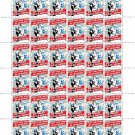 "POSTER STAMPS". 2022 - 2024. "STOP WAR". SHEET - 36 PCs.