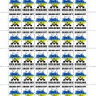 "POSTER STAMPS". 2022 - 2024. "STOP WAR". SHEET - 36 PCs.