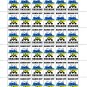 "POSTER STAMPS". 2022 - 2024. "STOP WAR". SHEET - 36 PCs.