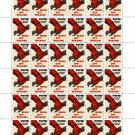 "POSTER STAMPS". 2022 - 2024. "STOP WAR". SHEET - 36 PCs.