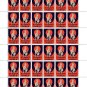 "POSTER STAMPS". 2022 - 2024. "STOP WAR". SHEET - 36 PCs.