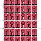 "POSTER STAMPS". 2022 - 2024. "STOP WAR". SHEET - 36 PCs.