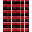 "POSTER STAMPS". 2022 - 2024. "STOP WAR". SHEET - 36 PCs.
