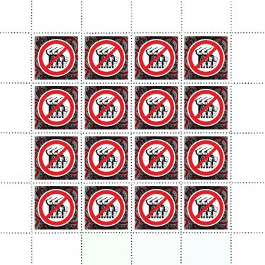 "TWO MORONS ARE A FORCE!". 2022-2024. SHEET - 16 PCs.
