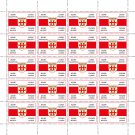 " ЖЫВЕ БЕЛАРУСЬ! " . 2022-2024. SHEET - 20 PCs.