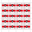 " ЖЫВЕ БЕЛАРУСЬ! " . 2022-2024. SHEET - 20 PCs.