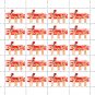 " ЖЫВЕ БЕЛАРУСЬ! " . 2022-2024. SHEET - 20 PCs.