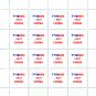 "ANTI-CHINESE PROPAGANDA". FREE TAIWAN. 2022-2024. SHEET - 16 PCs.