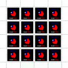 "ANTI-CHINESE PROPAGANDA". FREE TAIWAN. 2022-2024. SHEET - 16 PCs.