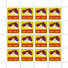 "ANTI-CHINESE PROPAGANDA". FREE TIBET. 2022-2024. SHEET - 16 PCs.