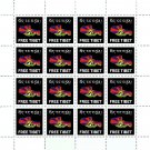 "ANTI-CHINESE PROPAGANDA". FREE TIBET. 2022-2024. SHEET - 16 PCs.