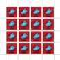 "ANTI-CHINESE PROPAGANDA". FREE UYGHURS. 2022-2024. SHEET - 16 PCs.