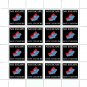 "ANTI-CHINESE PROPAGANDA". FREE UYGHURS. 2022-2024. SHEET - 16 PCs.
