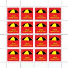 "ANTI-CHINESE PROPAGANDA". FREE HONG KONG. 2022-2024. SHEET - 16 PCs.