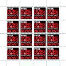 "ANTI-CHINESE PROPAGANDA". FREE HONG KONG. 2022-2024. SHEET - 16 PCs. "ANTI-CHINESE PROPAGANDA". FREE HONG KONG. 2022-2024. SHEET - 16 PCs.