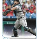 Jorge Alfaro 2022 Topps #36 Miami Marlins Baseball Card
