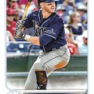 Mike Brosseau 2022 Topps #223 Tampa Bay Rays Baseball Card
