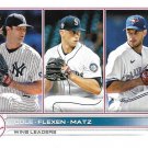 Gerrit Cole, Chris Flexen, Steven Matz 2022 Topps #270 Baseball Card Gerrit Cole, Chris Flexen, Steven Matz 2022 Topps #270 Baseball Card