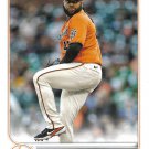 Johnny Cueto 2022 Topps #73 San Francisco Giants Baseball Card Johnny Cueto 2022 Topps #73 San Francisco Giants Baseball Card