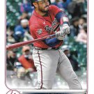 Travis d'Arnaud 2022 Topps #4 Atlanta Braves Baseball Card Travis d'Arnaud 2022 Topps #4 Atlanta Braves Baseball Card