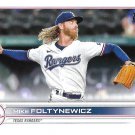 Mike Foltynewicz 2022 Topps #293 Texas Rangers Baseball Card Mike Foltynewicz 2022 Topps #293 Texas Rangers Baseball Card