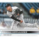 Elieser Hernandez 2022 Topps #9 Miami Marlins Baseball Card Elieser Hernandez 2022 Topps #9 Miami Marlins Baseball Card