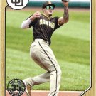 Ha-Seong Kim 2022 Topps 1987 Design #T87-55 San Diego Padres Baseball Card Ha-Seong Kim 2022 Topps 1987 Design #T87-55 San Diego Padres Baseball Card