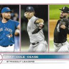 Robbie Ray, Gerrit Cole, Dylan Cease 2022 Topps #138 Baseball Card Robbie Ray, Gerrit Cole, Dylan Cease 2022 Topps #138 Baseball Card